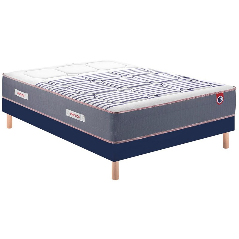 Matelas Merinos ressorts ensachés 140x190cm MARINIERE